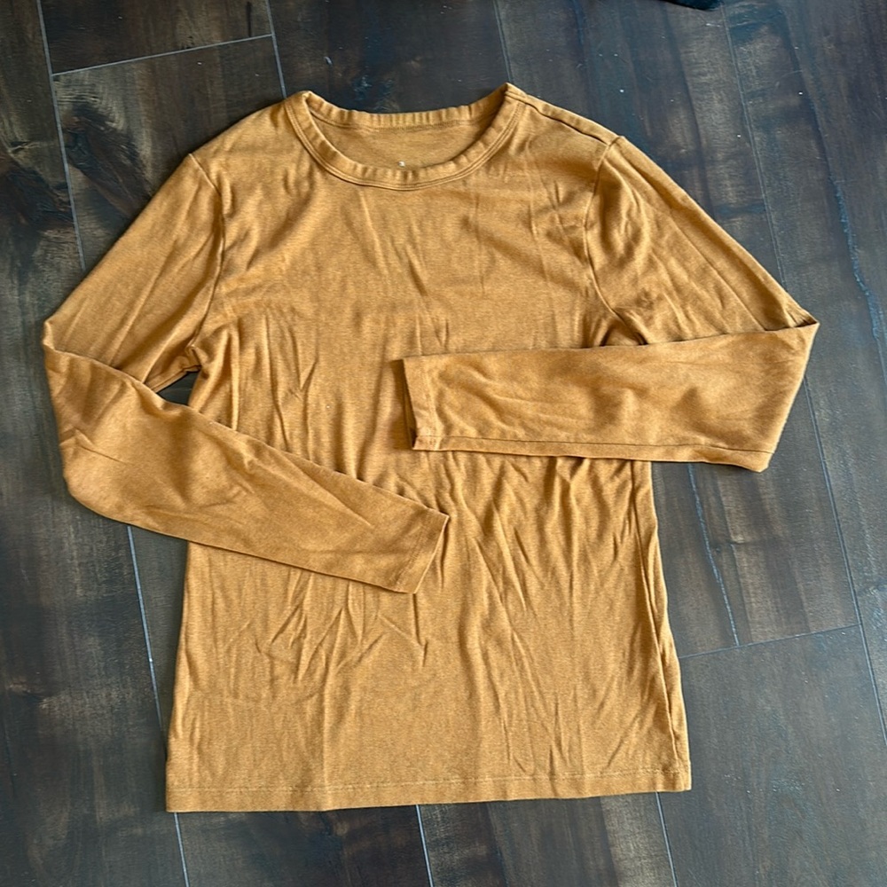 Mustard Long Sleeve Tee